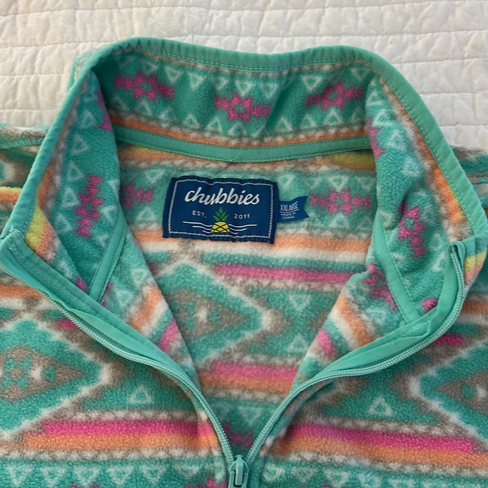 Chubbies Flame Commander Pullover Xxl Euc - image 4
